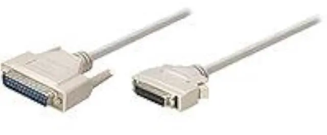 Main image of IEEE 1284 AC Micro-Centronics 36 Male to DB25 Male Cable for HP DeskJet & Laserjet Printers (6 Feet)