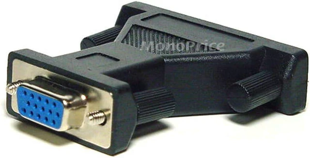 Alt view image 3 of 5 - Monoprice 100071 Sun 13W3-M to HD15-F, VGA, Video-Port Adapter