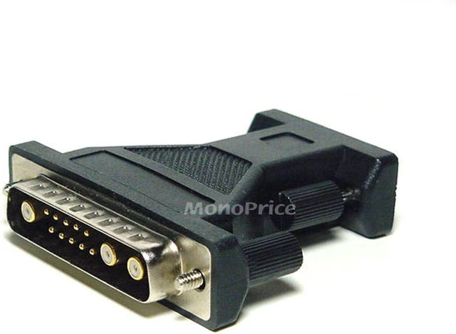 Alt view image 4 of 5 - Monoprice 100071 Sun 13W3-M to HD15-F, VGA, Video-Port Adapter