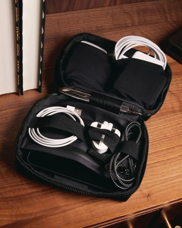 Alt view image 7 of 7 - Troubadour Buddy Case 2.0 Compact Water-Resistant Pouch for Essentials, Electronics & Travel Durable & Lightweight Design for Men & Women Ideal for Small Accessories, Cables, & Toiletries