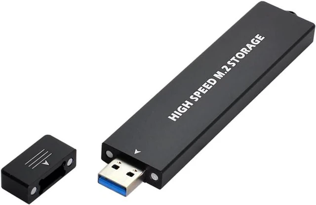 Alt view image 6 of 7 - xiwai USB 3.0 to NVME M-Key M.2 NGFF SATA SSD External PCBA Case Conveter Adapter RTL9210B Chipset