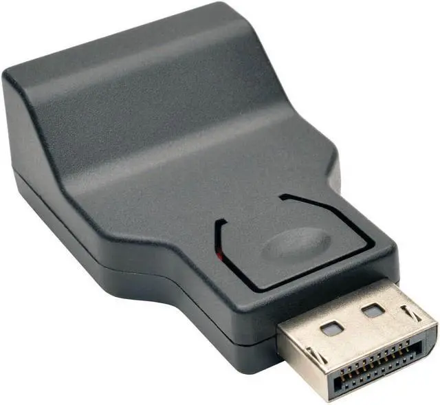 Alt view image 3 of 3 - Tripp Lite DisplayPort to VGA Adapter Active Converter Compact Displayport 1.2 DP to VGA DP2VGA 6in