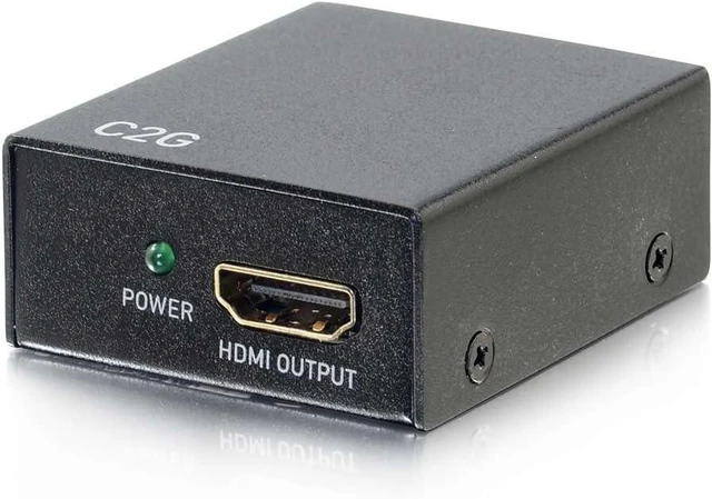 Main image of C2G 42394 4K UHD HDMI Inline Extender (60Hz) Black