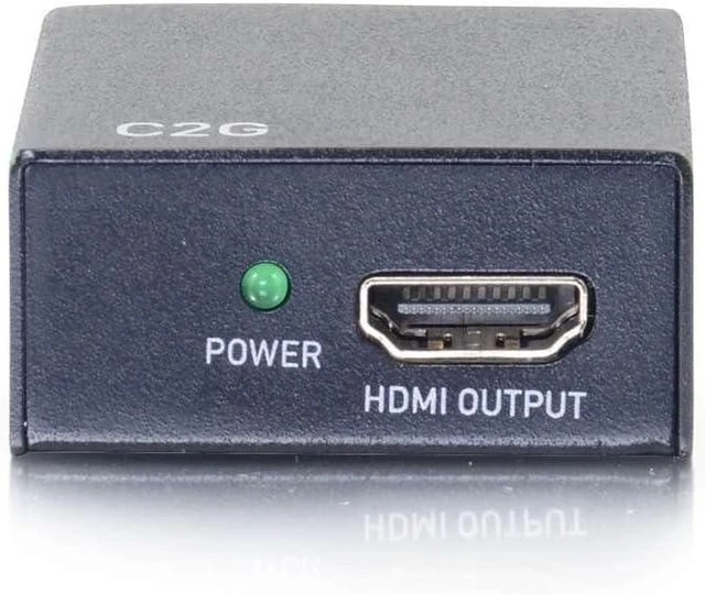 Alt view image 4 of 5 - C2G 42394 4K UHD HDMI Inline Extender (60Hz) Black