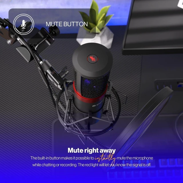 Alt view image 5 of 7 - ENDORFY Solum Streaming USB Computer Microphone | EY1B004
