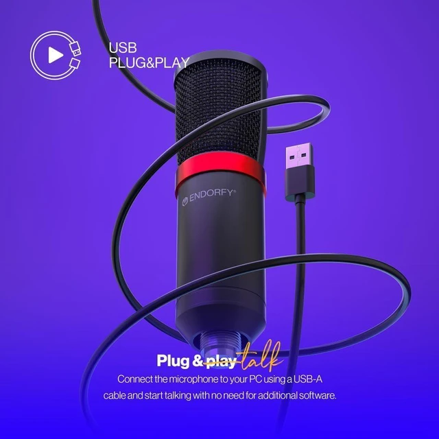 Alt view image 6 of 7 - ENDORFY Solum Streaming USB Computer Microphone | EY1B004