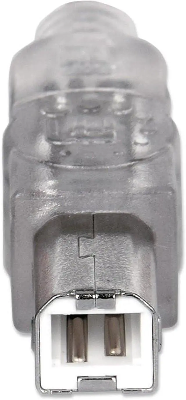 Alt view image 4 of 7 - Manhattan 340465 A-Male to B-Male USB 2 Cable (15 Feet)