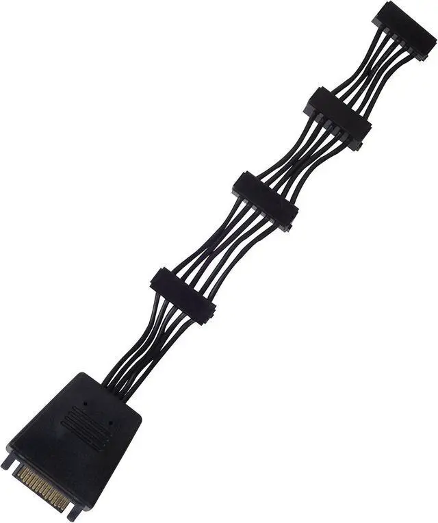 Main image of SilverStone 40113 Câble SATA Noir