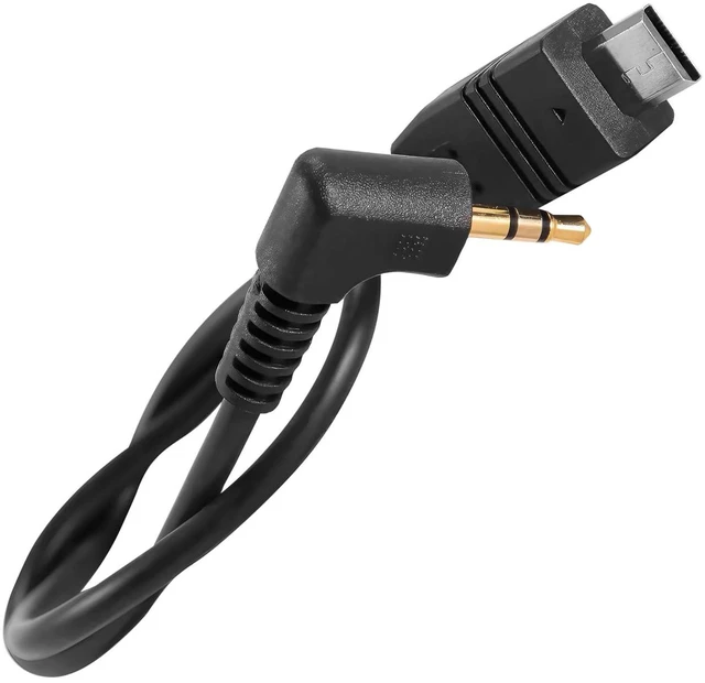 Alt view image 5 of 6 - KONDOR BLUE LANC Remote Trigger Shutter Cable (2.5mm to Micro USB, Black)
