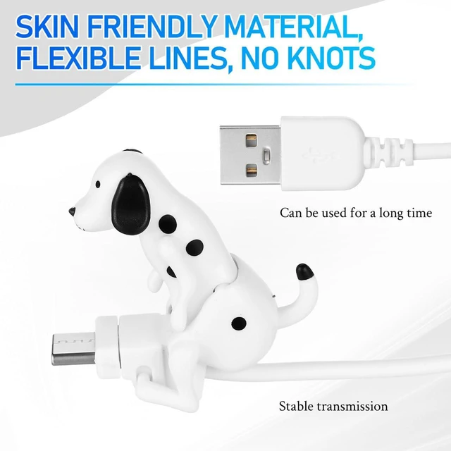 Alt view image 2 of 7 - UKCOCO Funny Dog Type-c Charger Cable, Smartphone Cable Charger, Portable Charging Protector, Universal Device Mobile Phones Dog USB Cables