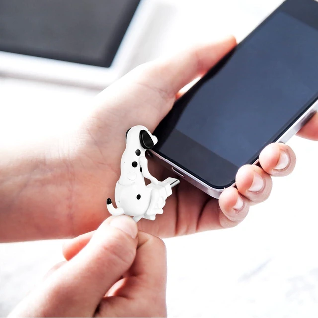Alt view image 7 of 7 - UKCOCO Funny Dog Type-c Charger Cable, Smartphone Cable Charger, Portable Charging Protector, Universal Device Mobile Phones Dog USB Cables