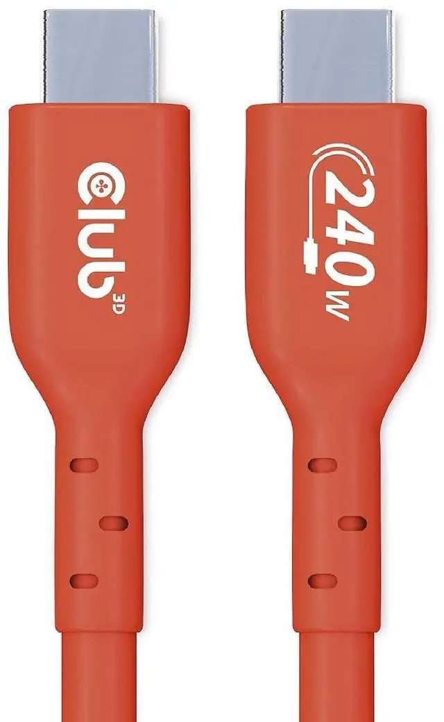 Main image of Club 3D CAC-1515 USB2 Type-C Bi-Directional USB-IF Certified Cable 480Mb PD 240W (48V/5A) EPR Male/Male 4 m