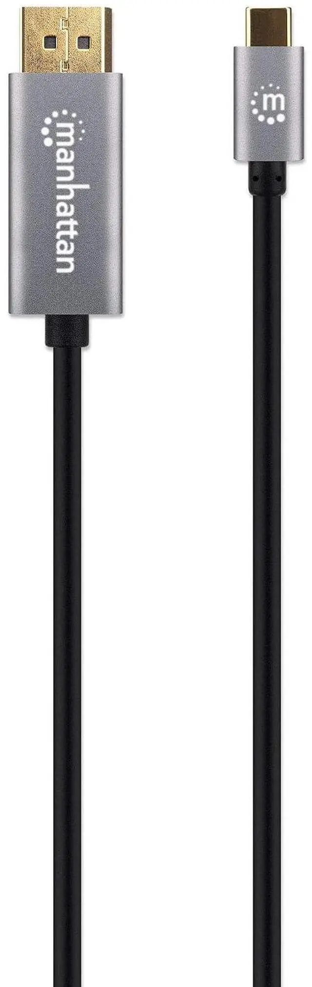 Alt view image 4 of 5 - Manhattan 354844 8K@60Hz USB-C to DisplayPort Adapter Cable 1.4 2m