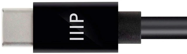 Alt view image 3 of 4 - Monoprice Charge and Sync USB 2.0 Type-C to Type-C Cable - 10 Feet - Black, TPE Jacket, Up to 3A/60W, Up to 480 Mbps - Select Series
