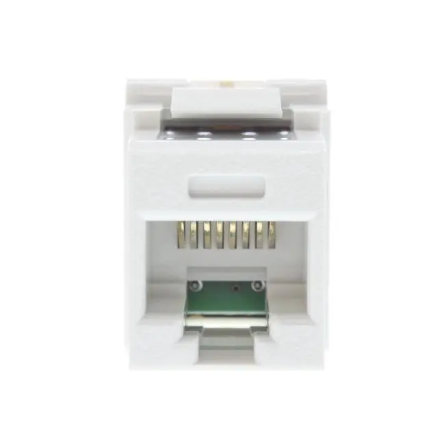 Main image of Panduit NK688MWH Category-6 8-Wire Jack Module, White