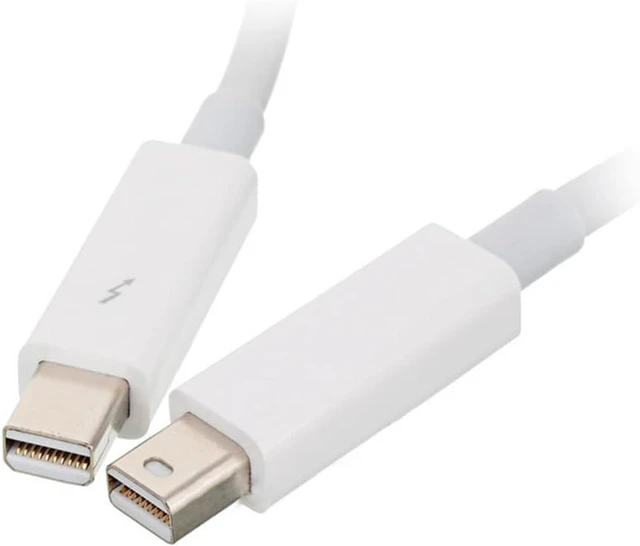 Main image of JSER 2m Thunderbolt Port to Thunderbolt Male to Male Video Data Cable for MacBook 2013 2014 2015