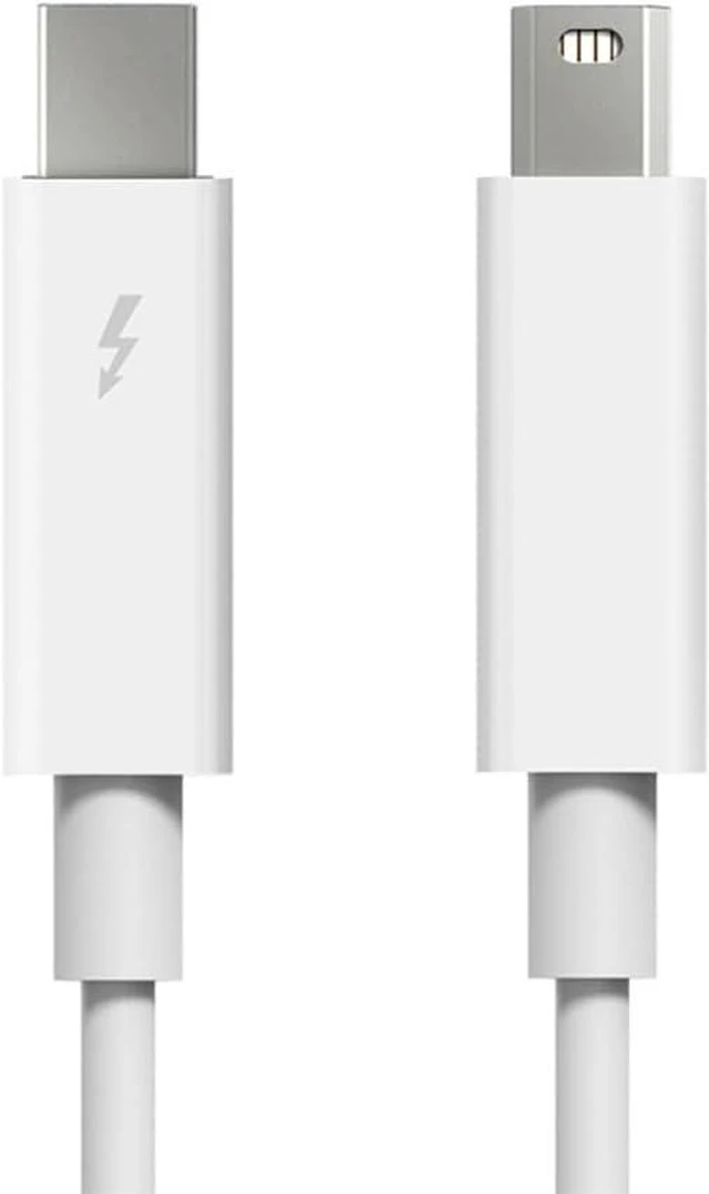 Alt view image 5 of 7 - JSER 2m Thunderbolt Port to Thunderbolt Male to Male Video Data Cable for MacBook 2013 2014 2015