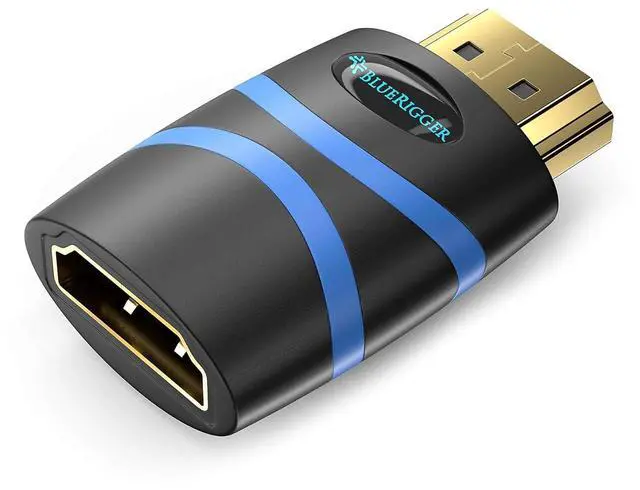 Main image of BlueRigger HDMI CEC Less Adapter (4K UHD, ARC, Ethernet, Male to Female HDMI CEC Blocker) - Compatible with HDTV, TV Stick, Chromecast, Nintendo Switch, Xbox, PS5, PC, Soundbar