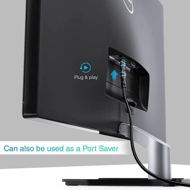 Alt view image 4 of 6 - BlueRigger HDMI CEC Less Adapter (4K UHD, ARC, Ethernet, Male to Female HDMI CEC Blocker) - Compatible with HDTV, TV Stick, Chromecast, Nintendo Switch, Xbox, PS5, PC, Soundbar