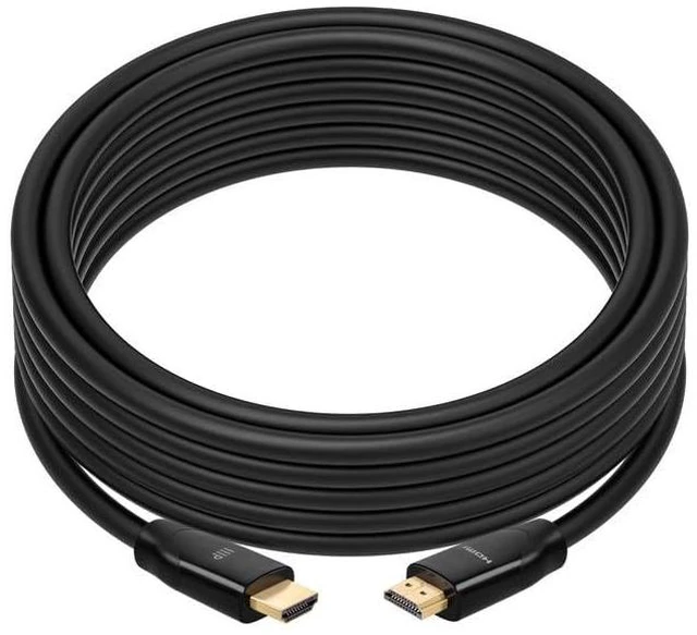 Alt view image 2 of 6 - Monoprice 4K Certified Premium High Speed HDMI Cable - 4K60Hz 18Gbps HDR CL3 Rated 20ft Black