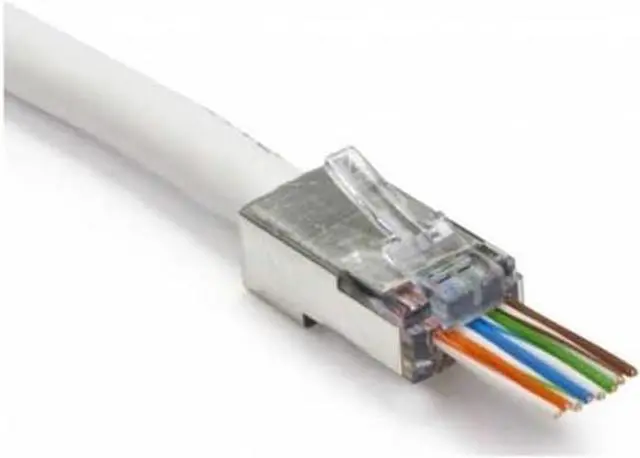 Main image of Platinum Tools 202020J EZ-RJ45 Shielded Internal Ground, 50-Pack