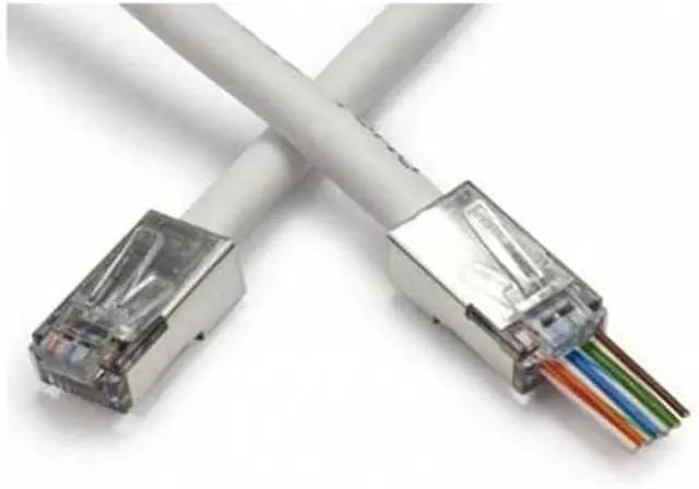 Alt view image 5 of 6 - Platinum Tools 202020J EZ-RJ45 Shielded Internal Ground, 50-Pack