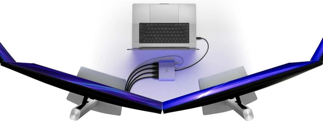Alt view image 7 of 7 - OWC USB-C Quad HDMI 4K Display Adapter with DisplayLink