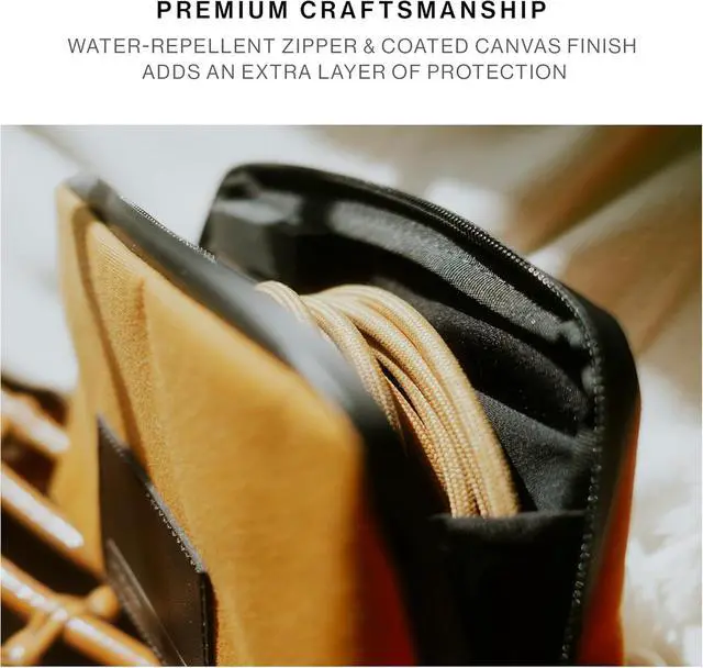 Alt view image 7 of 7 - Native Union Stow Lite Organizer Minimalist Travel Pouch for Everyday Accessory Storage & Protection Stores Cables, Chargers & More