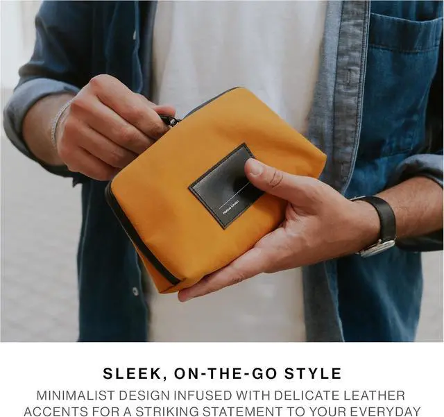 Alt view image 6 of 7 - Native Union Stow Lite Organizer Minimalist Travel Pouch for Everyday Accessory Storage & Protection Stores Cables, Chargers & More