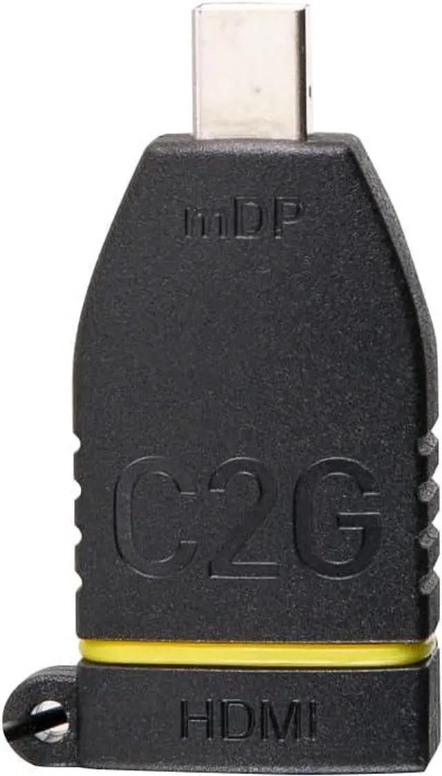 Alt view image 5 of 7 - C2G Universal 4K HDMI Adapter Ring with Color Coded DisplayPort, Mini DisplayPort, and USB-C