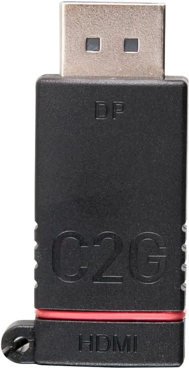 Alt view image 7 of 7 - C2G Universal 4K HDMI Adapter Ring with Color Coded DisplayPort, Mini DisplayPort, and USB-C