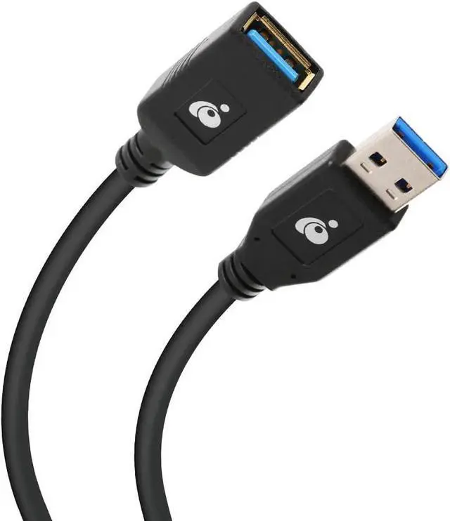 Alt view image 2 of 4 - IOGEAR G2LU3AMF USB 3.0 Extension Cable Male to Female 12"