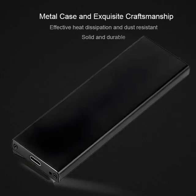 Alt view image 4 of 7 - chenyang 7+17Pin MAC SSD to USB 3.0 Type-C 5Gbps Mobile HDD Case Enclosure Adapter for 2012 MAC Air Pro A1465 A1466 Retina SSD