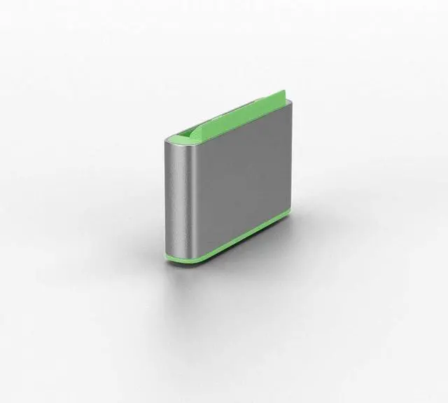 Alt view image 3 of 4 - LINDY USB Type C Port Blockers (Without Key) - Pack of 10, Green