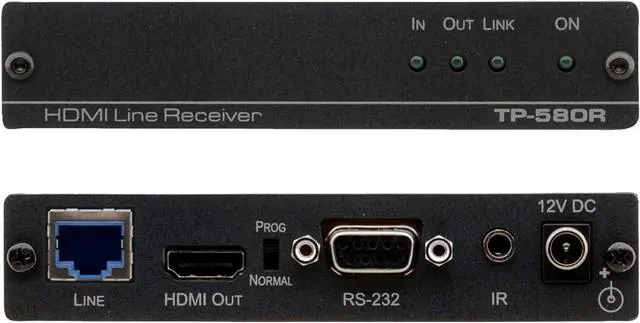 Main image of Kramer Electronics HDMI, Bidirectional RS?232 & IR Over HDBaseT Twisted Pair Receiver TP-580R
