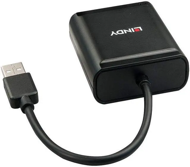 Alt view image 2 of 4 - LINDY USB 2.0 Cat.5 Extender, 4 Ports - Black, 60m