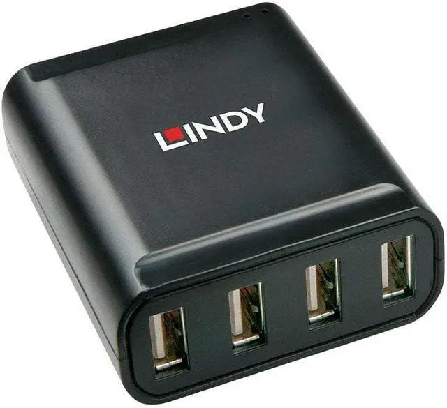 Alt view image 3 of 4 - LINDY USB 2.0 Cat.5 Extender, 4 Ports - Black, 60m