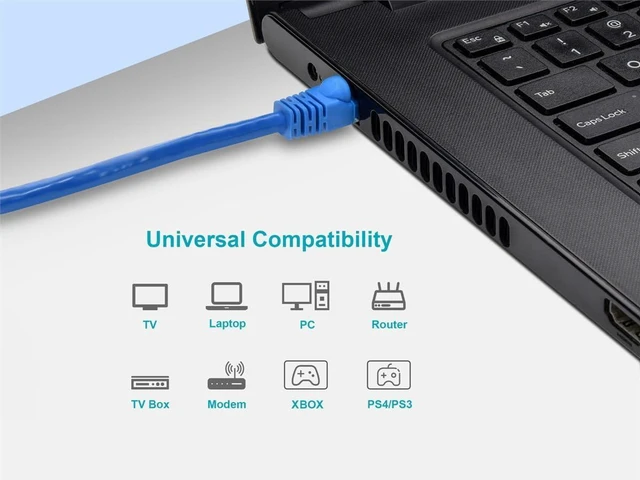 Alt view image 5 of 5 - Monoprice 100140 25-Feet 24AWG Cat5e 350MHz UTP Bare Copper Ethernet Network Cable, Blue (100140)