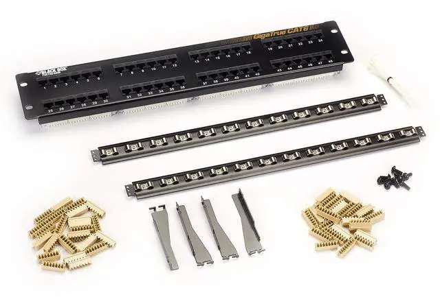 Main image of TRUE CAT6 PATCH PANEL 48 PORT JPM612A-R8 - Title