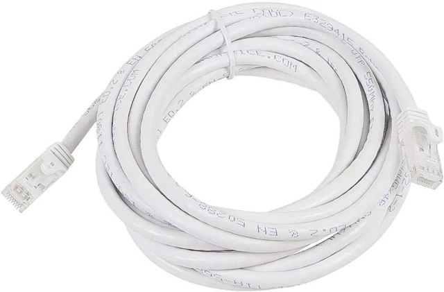 Alt view image 2 of 3 - Monoprice 111254 Flexboot Series Cat5e 24AWG UTP Ethernet Network Cable-14' and #44, White