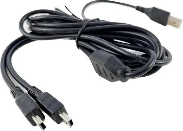Alt view image 5 of 6 - OMNIHIL 10FT-MINI-USB Splitter Cable Compatible with BLUESOUND Node 2i