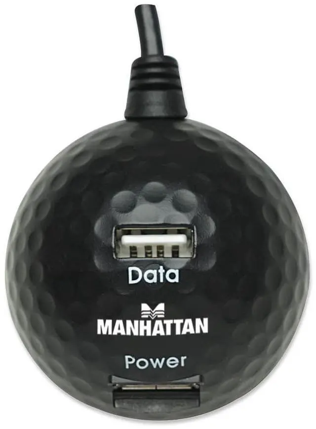 Alt view image 5 of 6 - Manhattan 6 ft. Hi-Speed USB 2.0 Dock Extension Cable, Dual Ports 1 Power Port and 1 Data Port