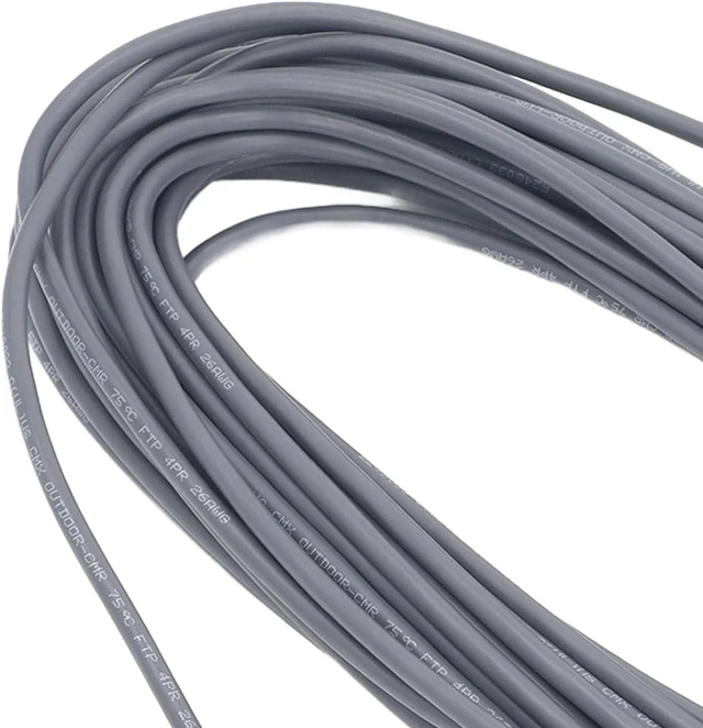 Alt view image 7 of 7 - Cable Power Cord Cable Cavo Cable 75ftey Rectangular Replacement Cable for Stable Connection