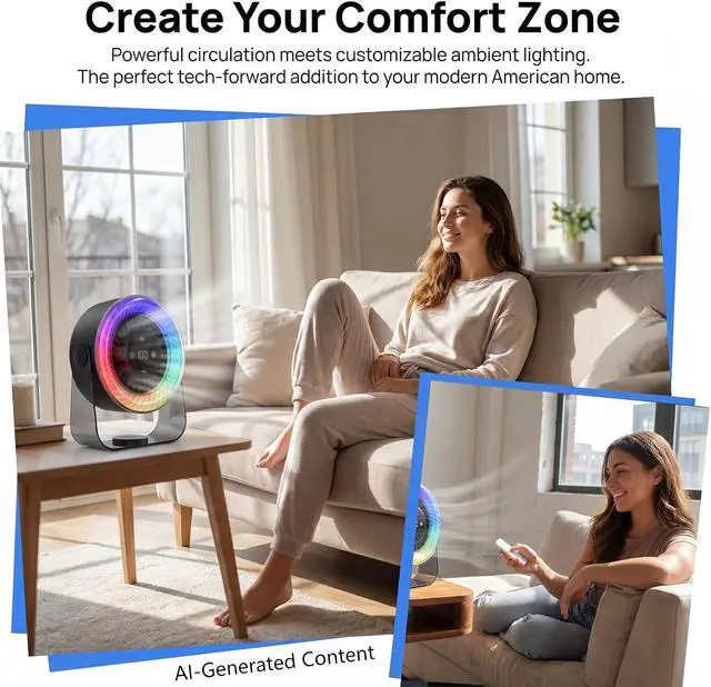 Alt view image 5 of 7 - Portable Mini Fan, Handheld Electric USB Rechargeable Air Circulator Desk Table fan, Personal Fans for Cooling Indoor Home Dorm Office Bedroom Bathroom Outdoor Travel,Pink
