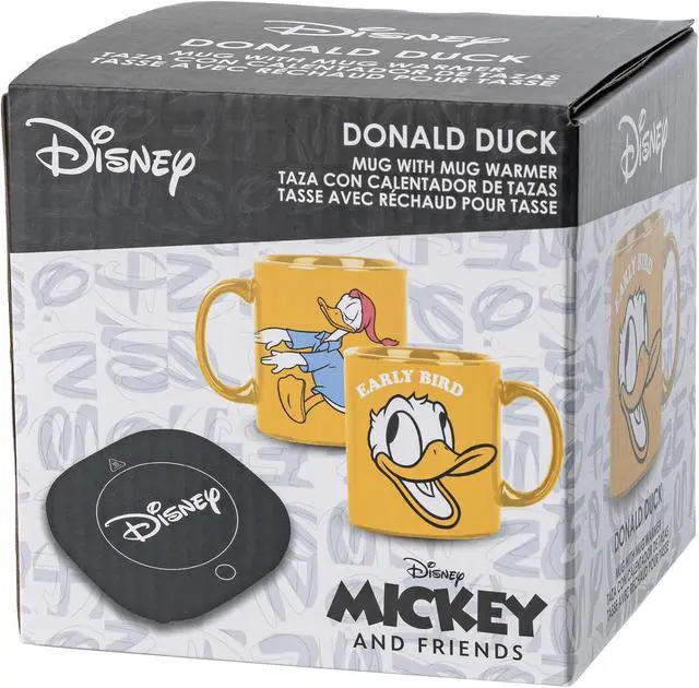 Alt view image 6 of 7 - Uncanny Brands Disney Donald Duck12oz Mug Warmer Set Keeps Your Favorite Beverage Warm - Auto Shut On/Off