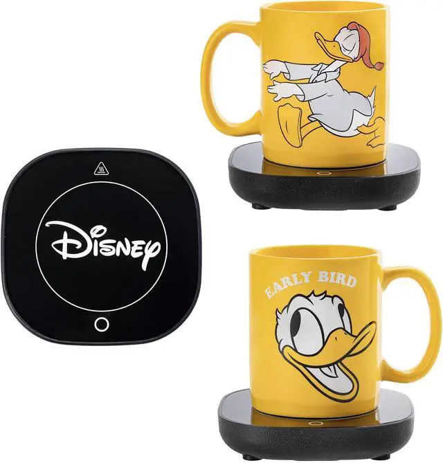Alt view image 3 of 7 - Uncanny Brands Disney Donald Duck12oz Mug Warmer Set Keeps Your Favorite Beverage Warm - Auto Shut On/Off