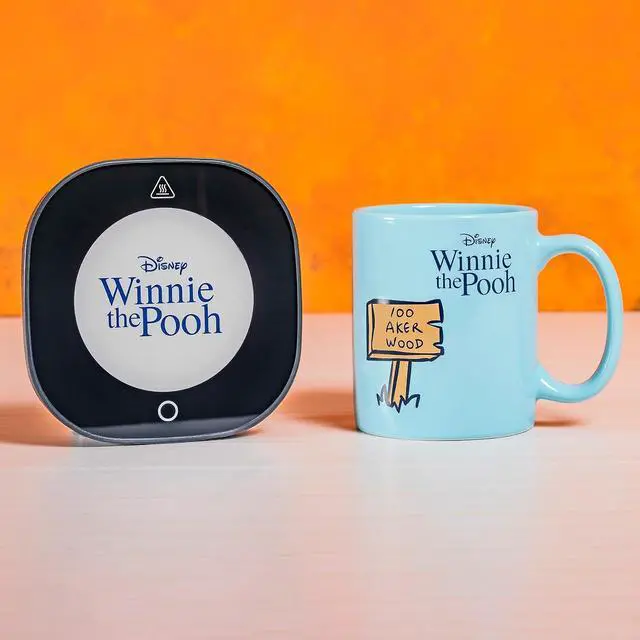 Alt view image 4 of 7 - Uncanny Brands Disney Piglet 12oz Mug Warmer Set Keeps Your Favorite Beverage Warm - Auto Shut On/Off