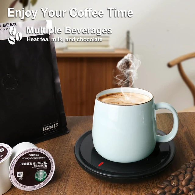 Alt view image 5 of 7 - Candle & Coffee Warmer for Desk - Auto Shut Off