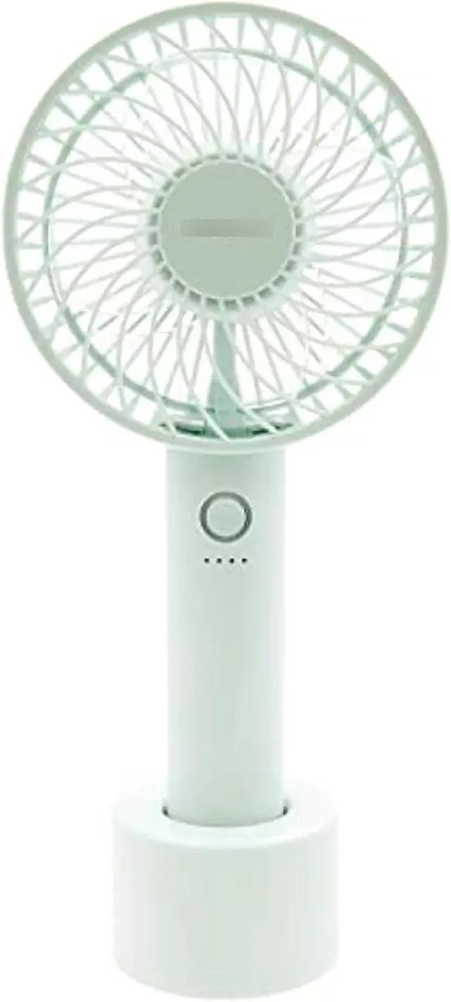 Main image of Franfranc FRAIS Handy Fan Handheld Fan, USB Charging Stand, Lightweight, Rechargeable, Portable Fan 2023 (Mint)