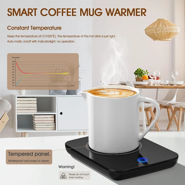 Alt view image 2 of 7 - Misby Mug Warmer for Desk(3pcs)